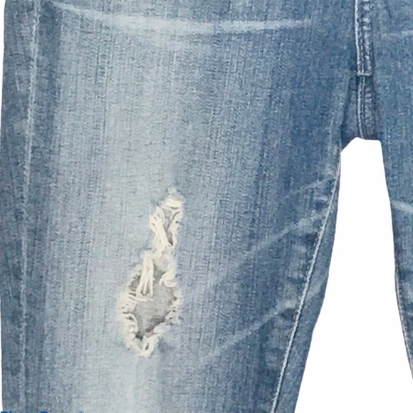 AG Adriano Goldschmied The Legging Super Skinny Ankle Jeans Sz 27 Distressed - Picture 13 of 14